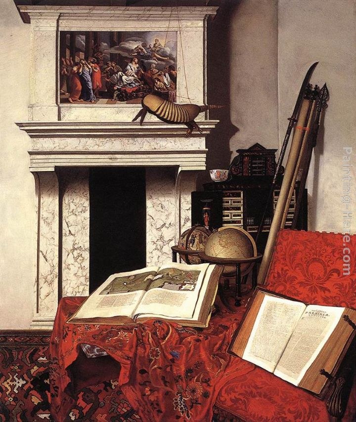 Jan van der Heyden Still-life with Rarities